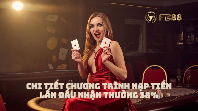 Chi tiết chương trình nạp tiền lần đầu nhận thưởng 38%