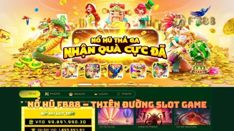 Nổ Hũ FB88 – Thiên Đường Slot Game Với Jackpot Siêu Khủng Năm 2025
